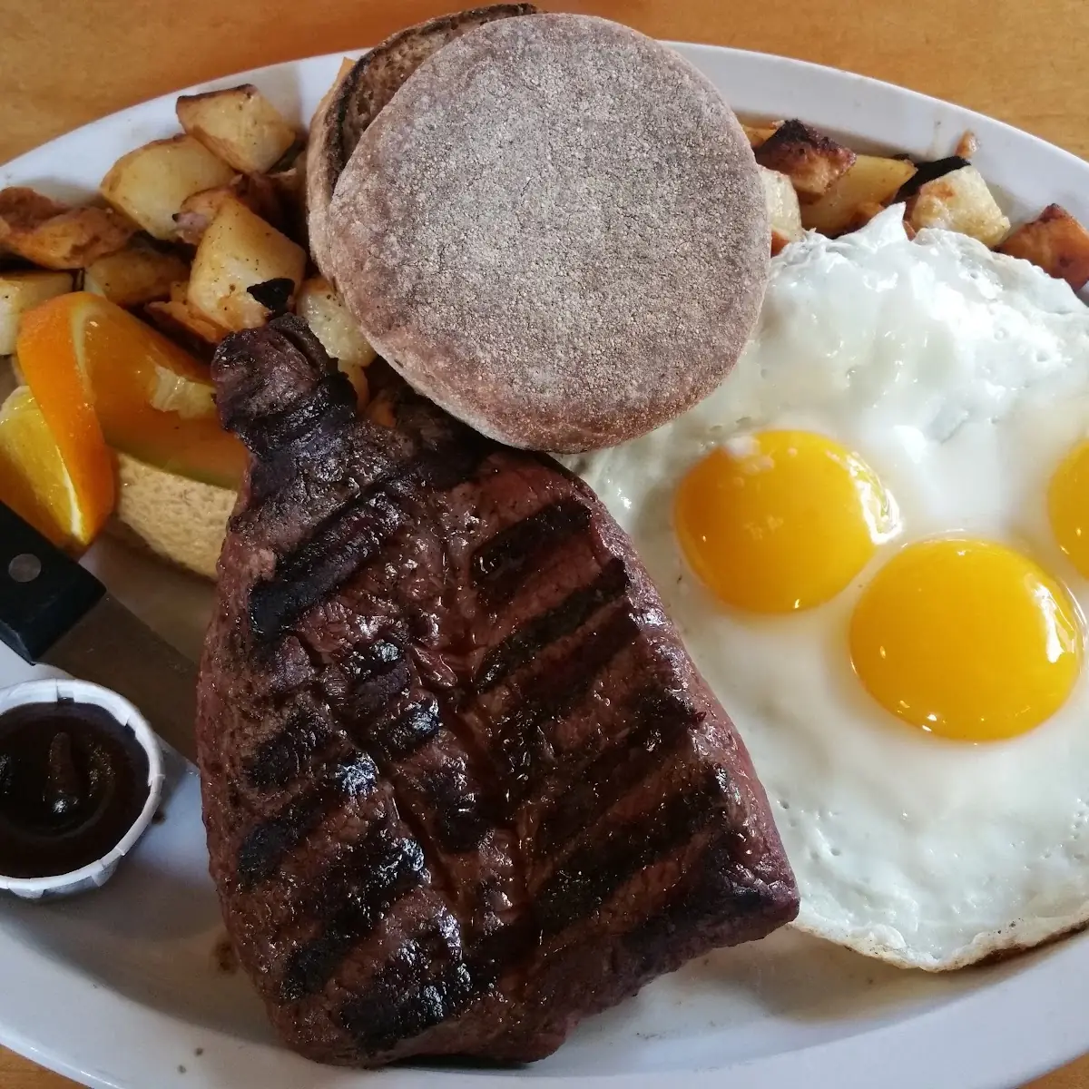 Ribeye Steak 'N Eggs