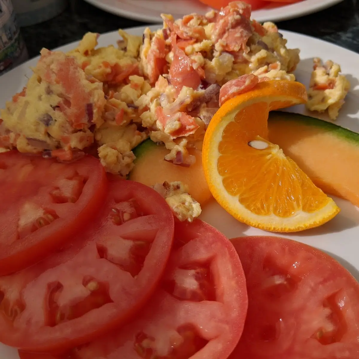 Smoked Salmon Scramble