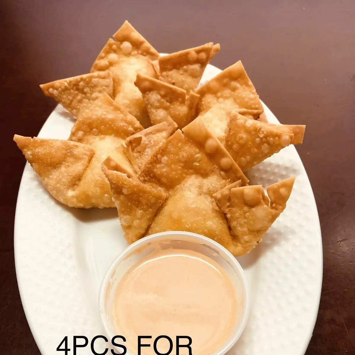 Fried Cream Cheese Wonton 4pcs