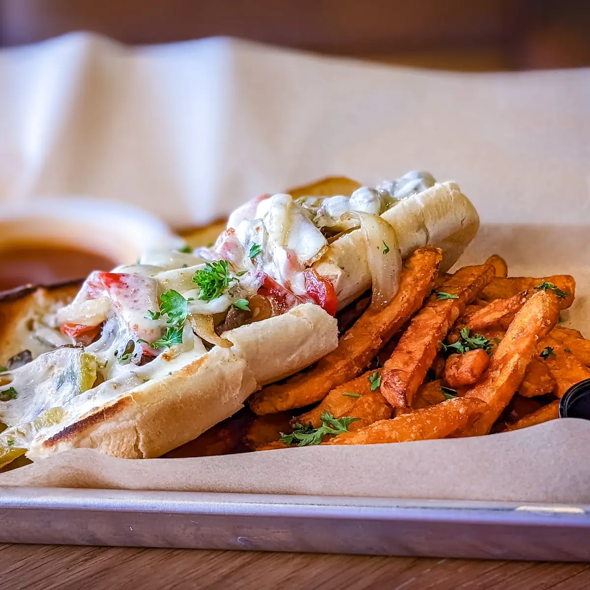 Philly Cheese Steak Sandwich