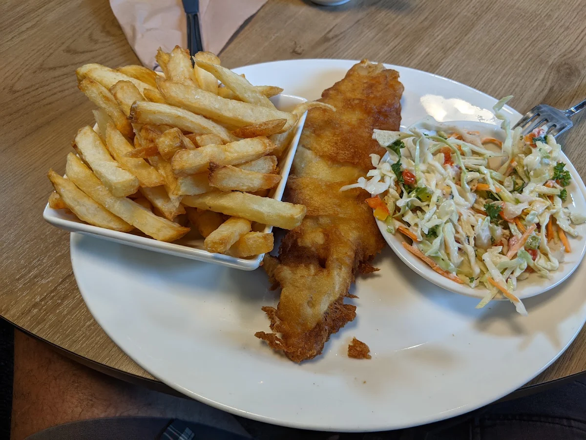 Beer-Battered Fish & Chips 1 PC