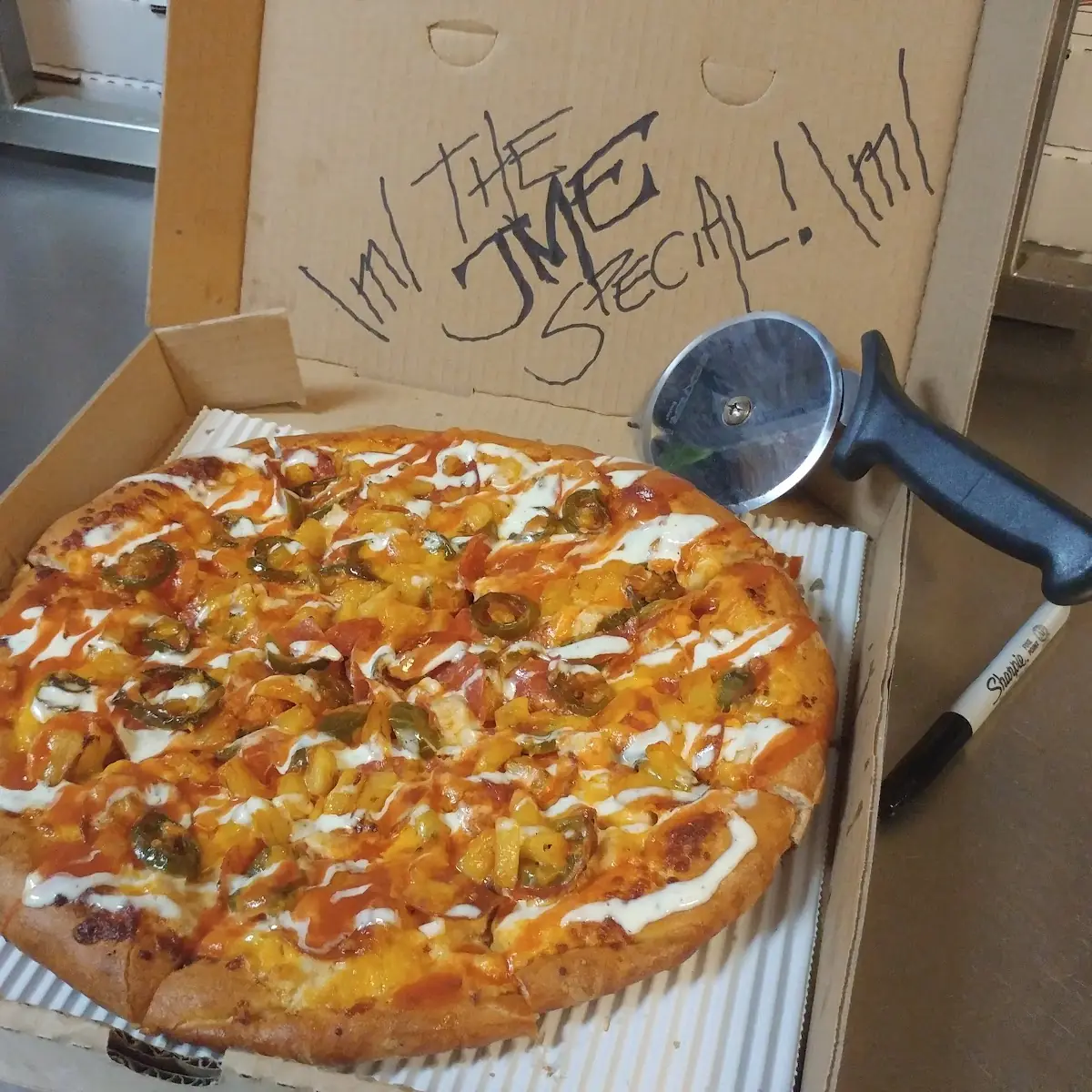 Buffalo Chicken Pizza