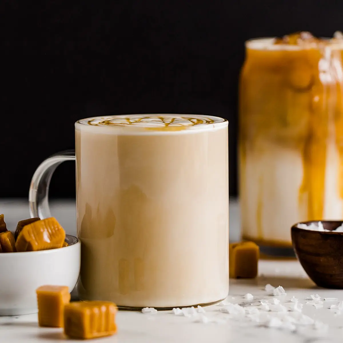 Salted Caramel Chai Latte