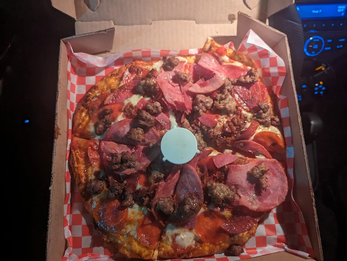 Pepperoni Ham Sausage Pizza