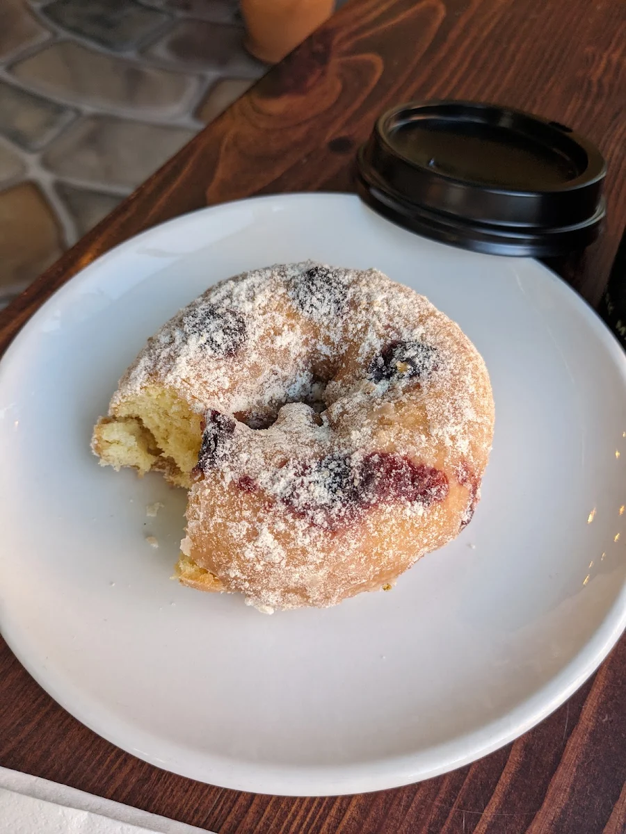 Blueberry Crumb Donut