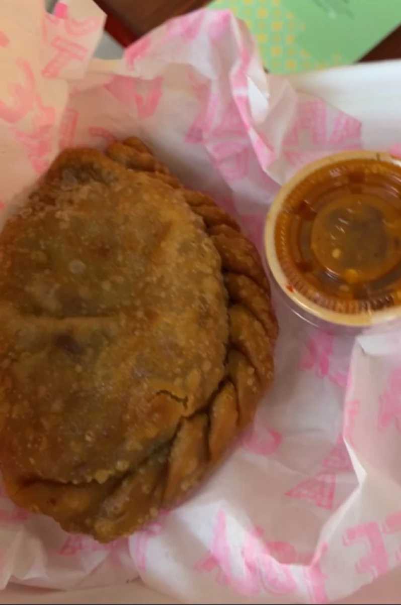 Steak and Black Bean Empanada