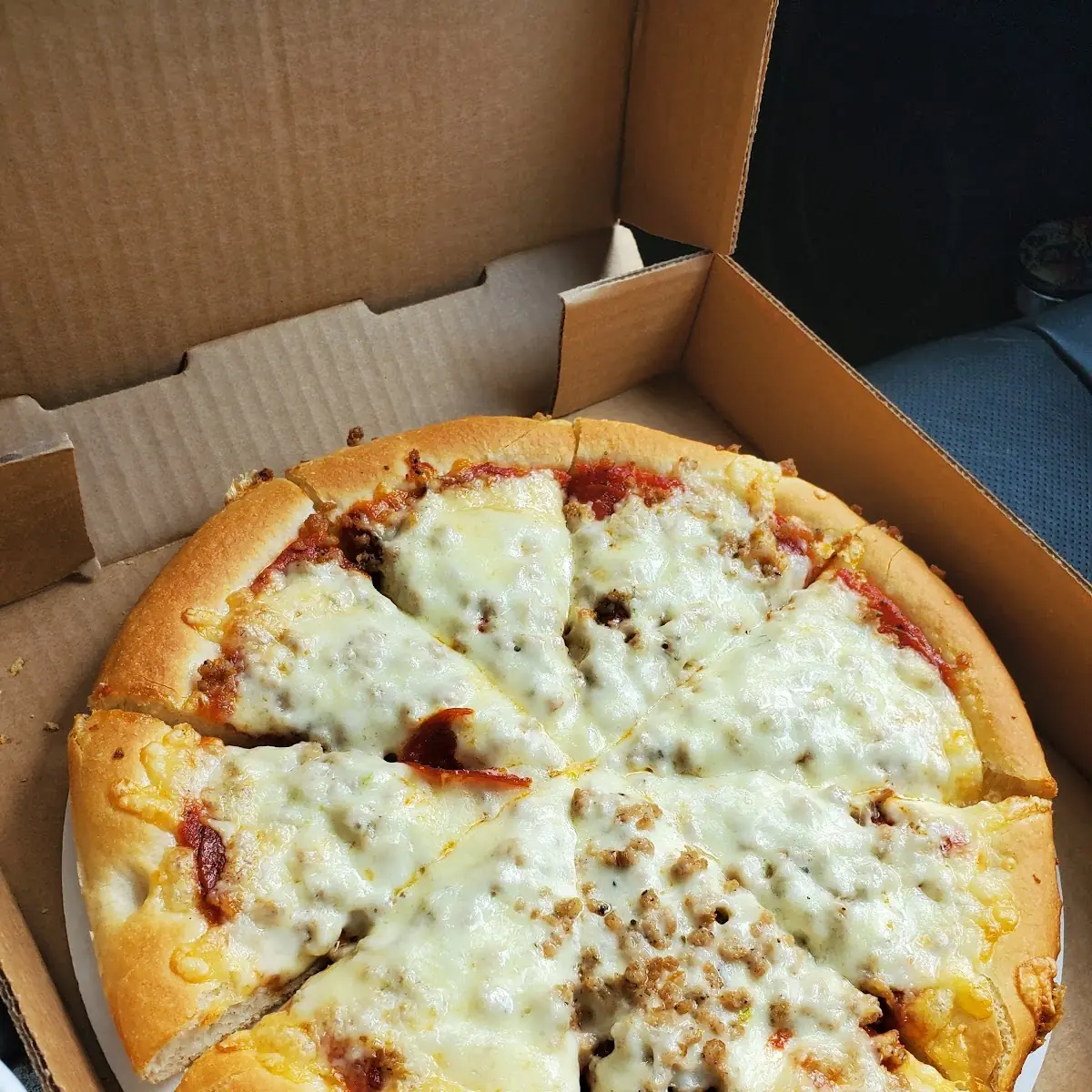 Pepperoni and Sausage Pizza