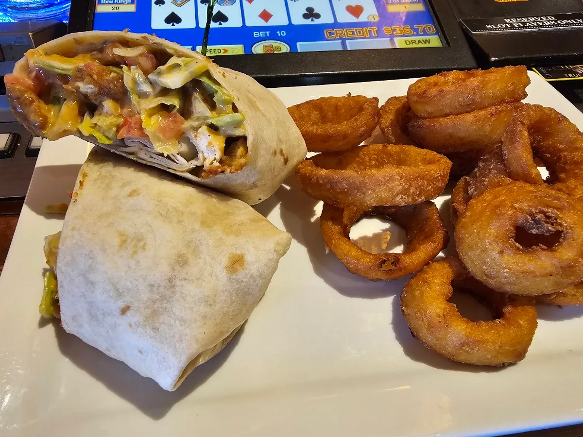 Gold Fever Chicken Wrap