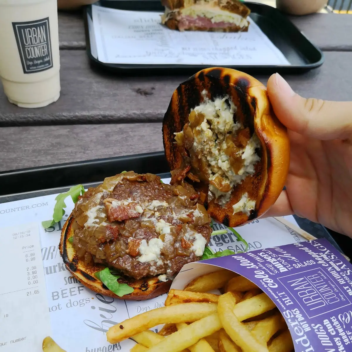 Blue Cheese Burger