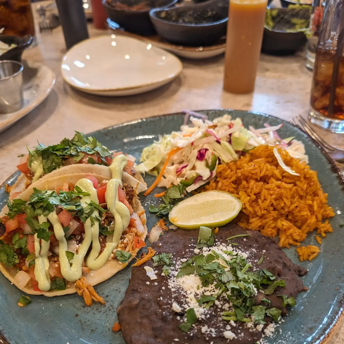 Pollo Asado Taco