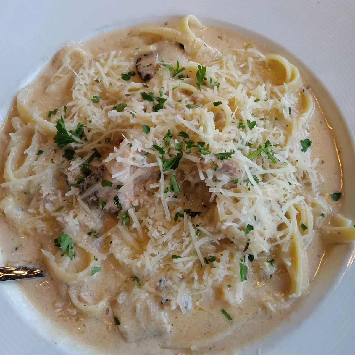 Fettuccine Ala Monte Carlo