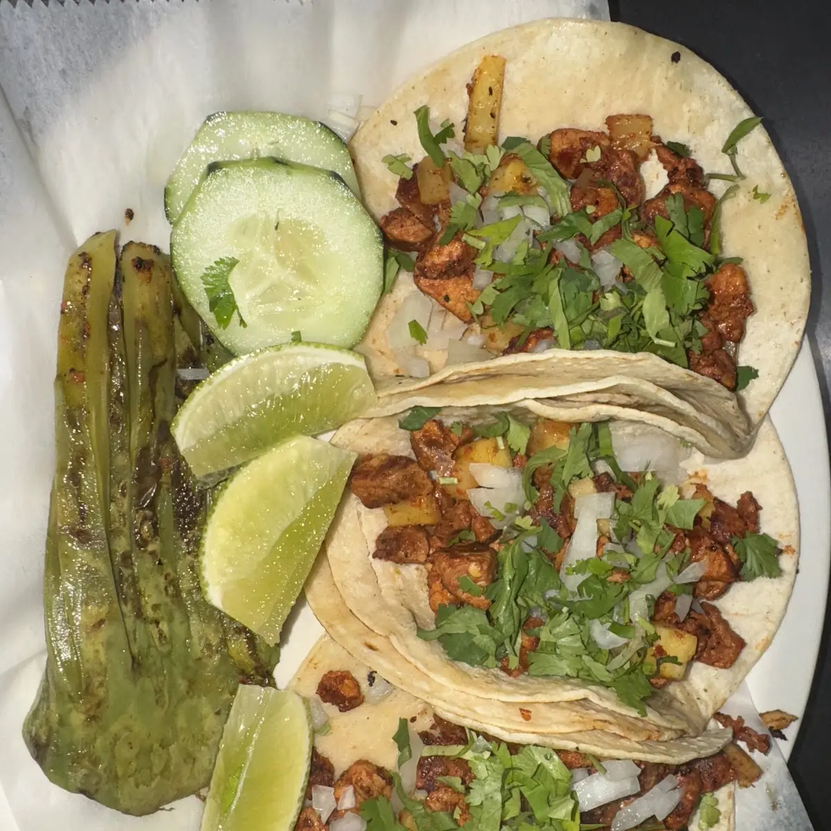 Tacos Mexicanos Tamaño Regular