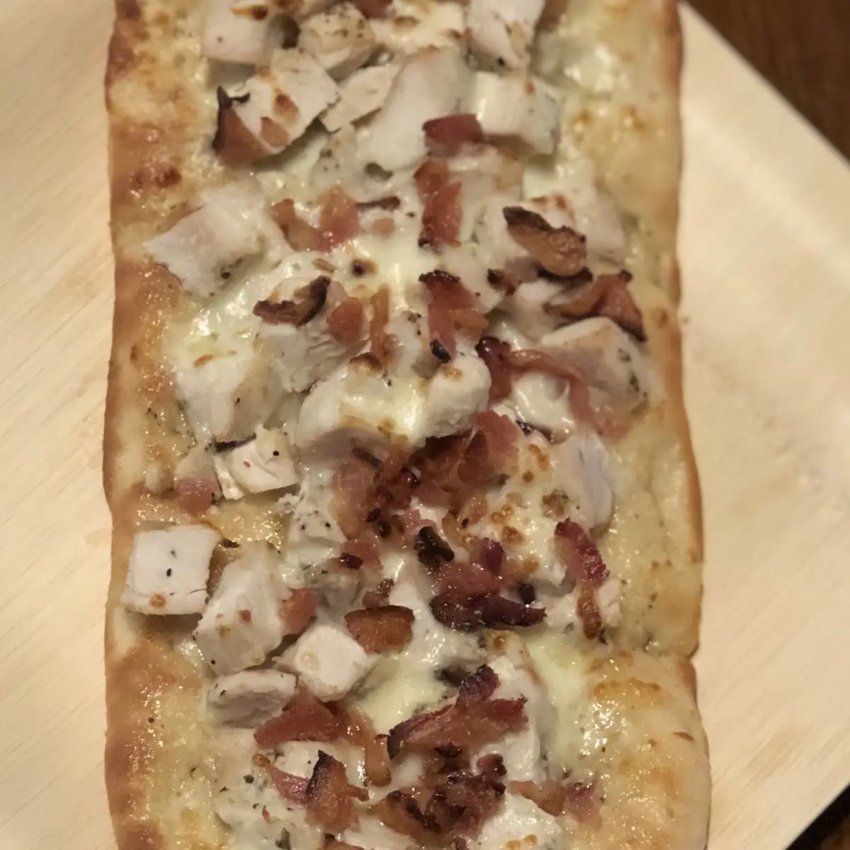 Chicken Bacon Ranch Flatbread