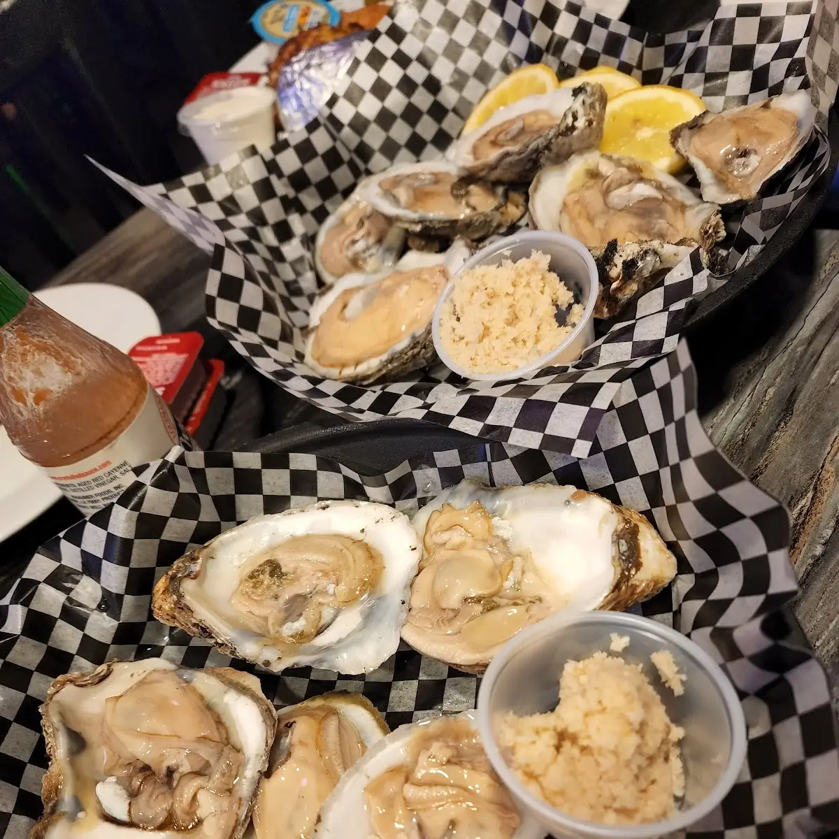 Oysters on the 1 2 Shell