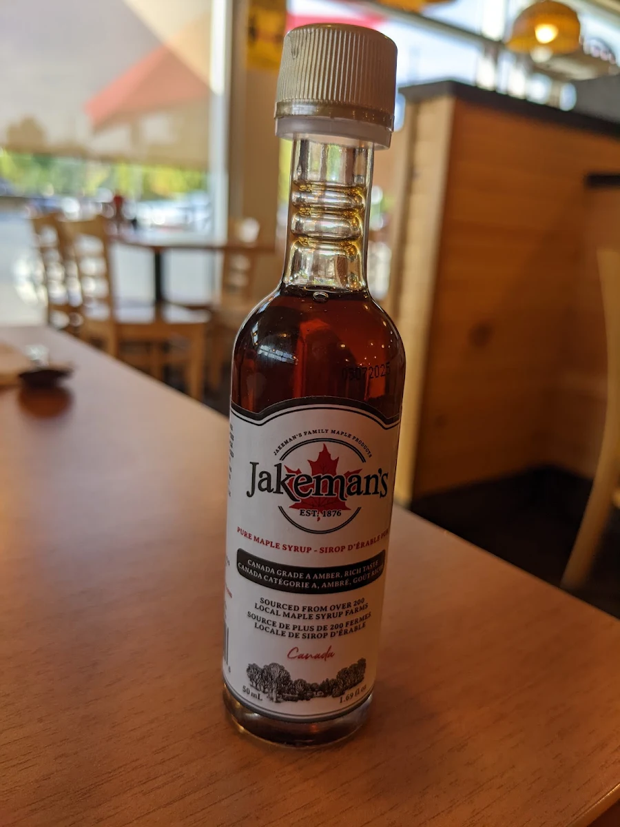 Real Maple Syrup, Sunset Grill
