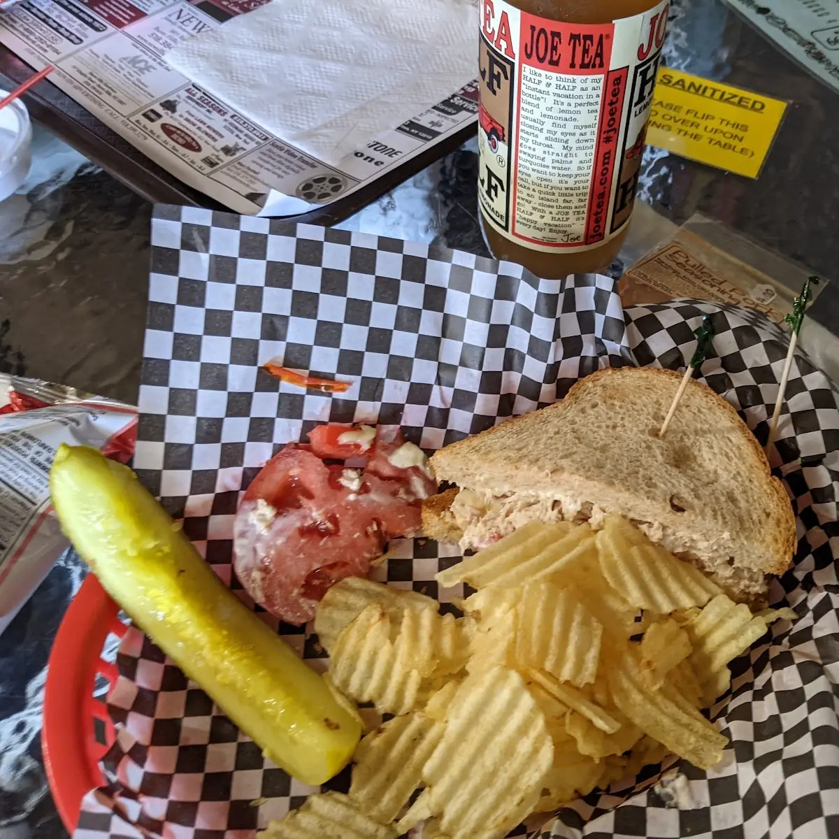 Tuna Melt Sandwich