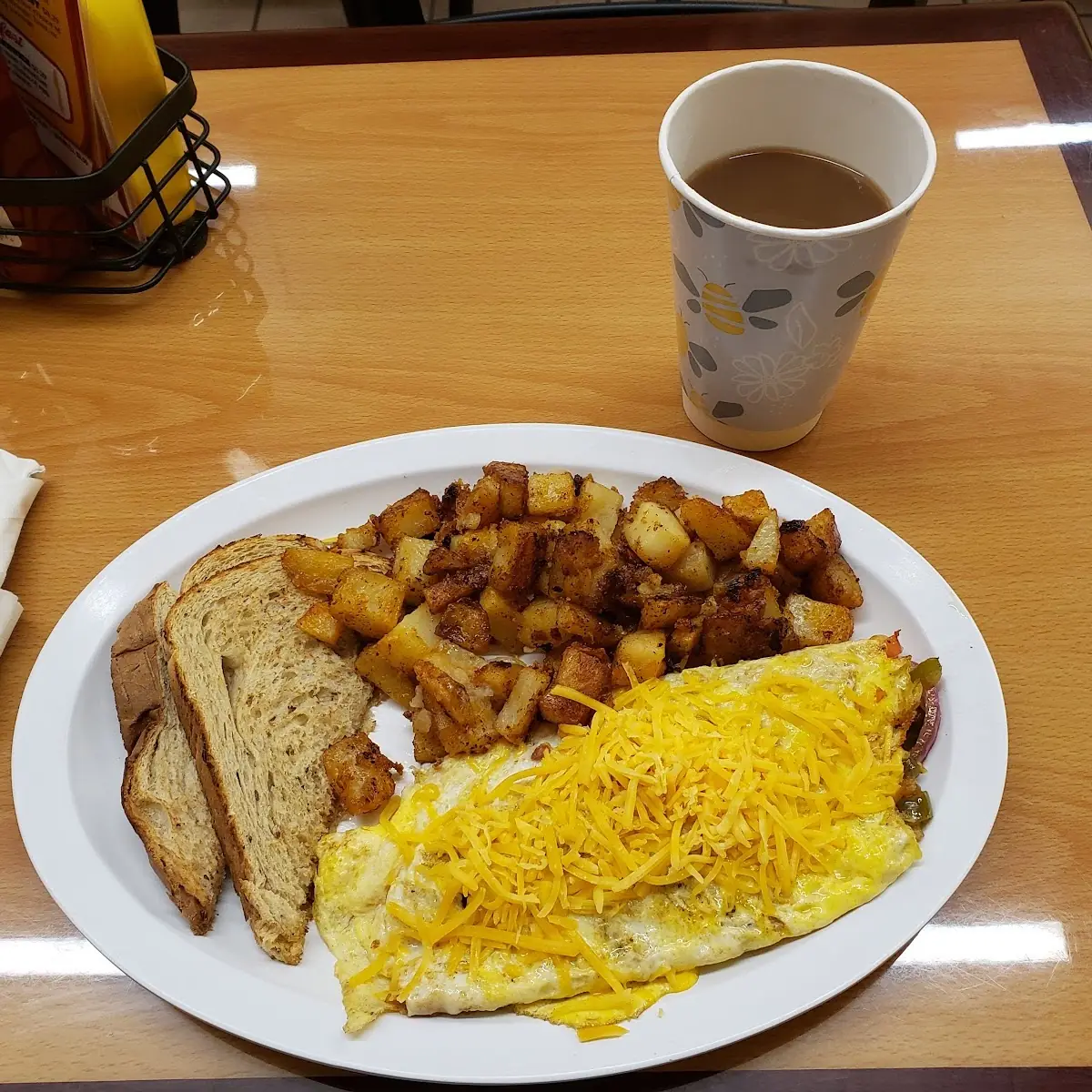 Bacon and Cheese Omelet
