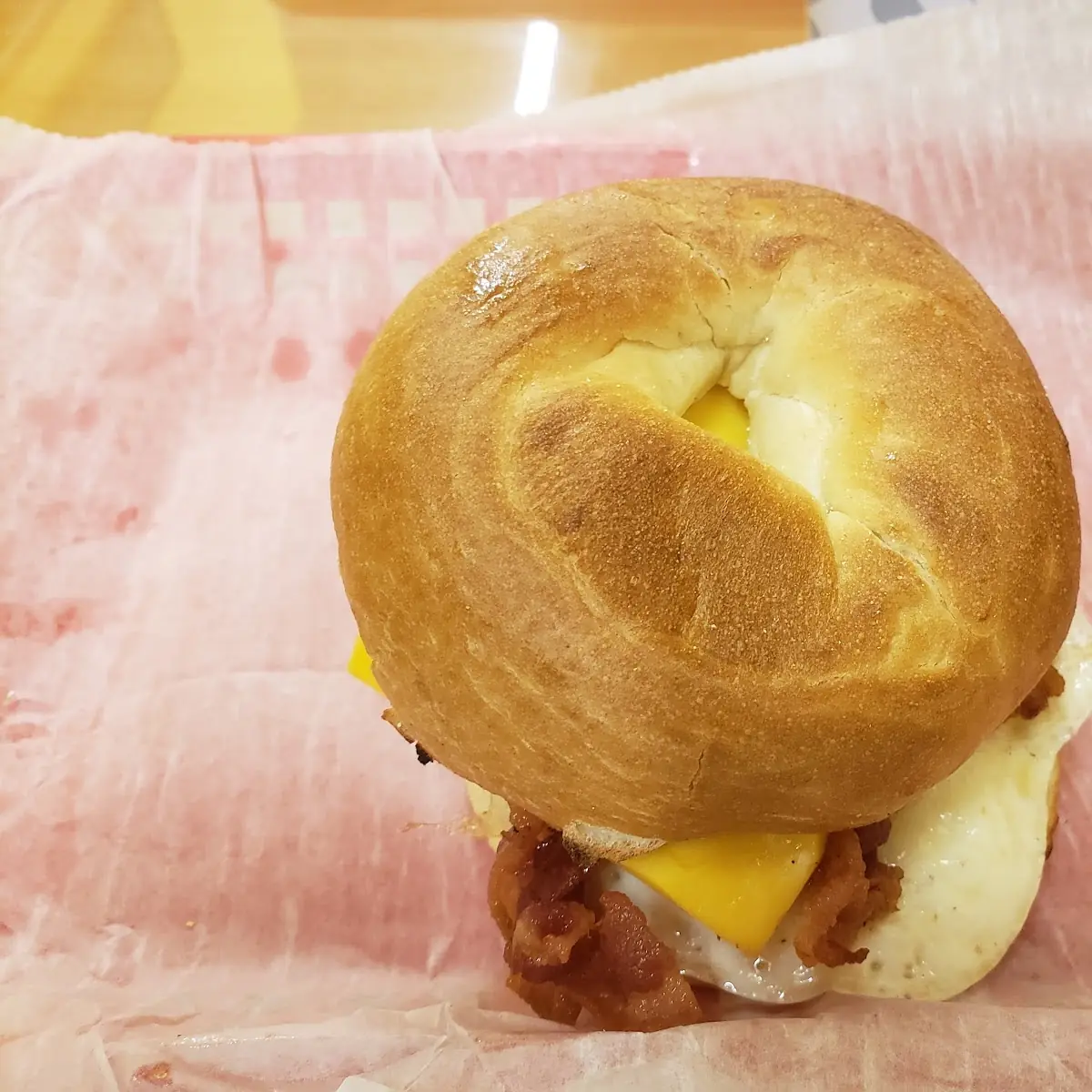 Bacon Egg and Cheese Sandwich