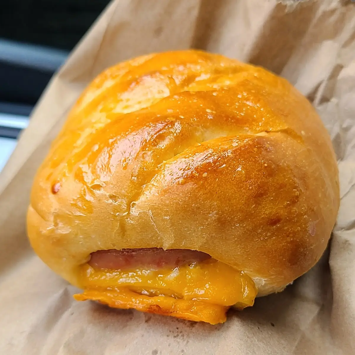 Spam, Egg + Cheese Bun
