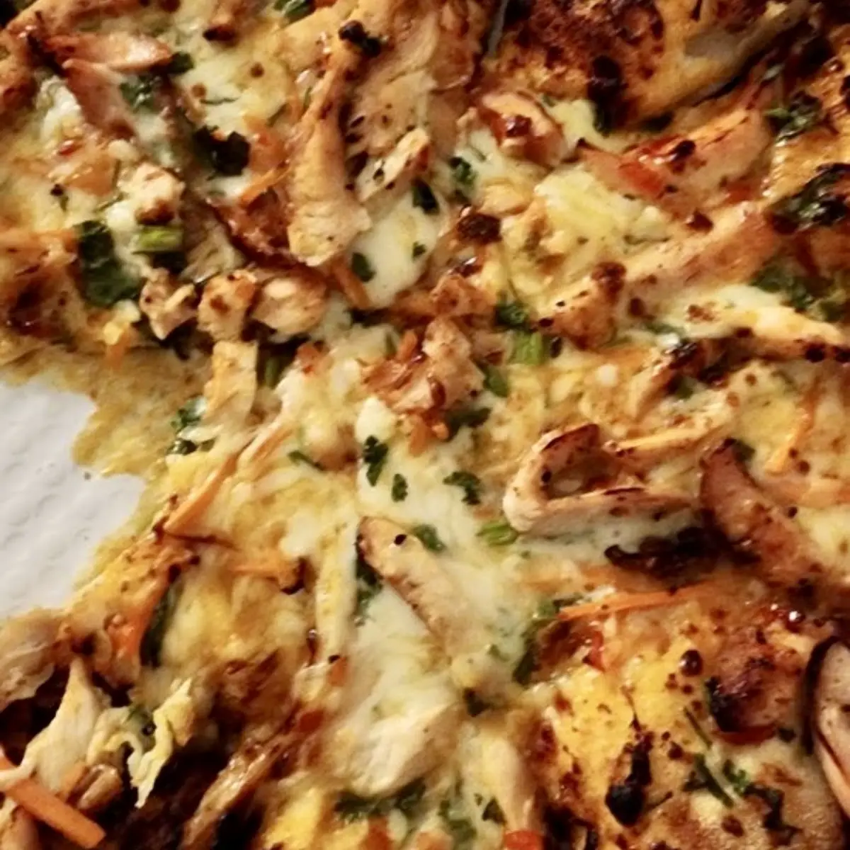 Thai Chicken Pizza