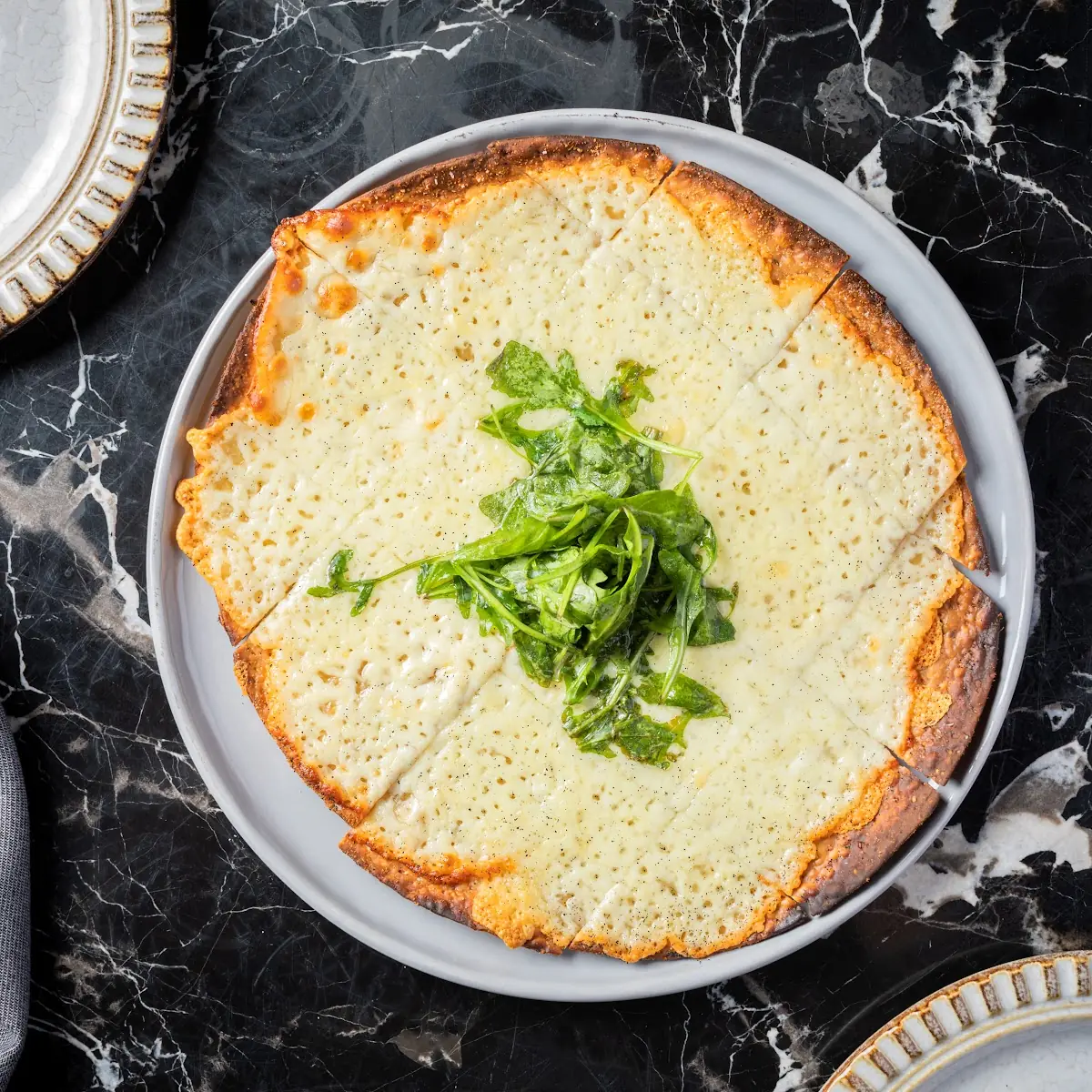Four Cheese White Pizza