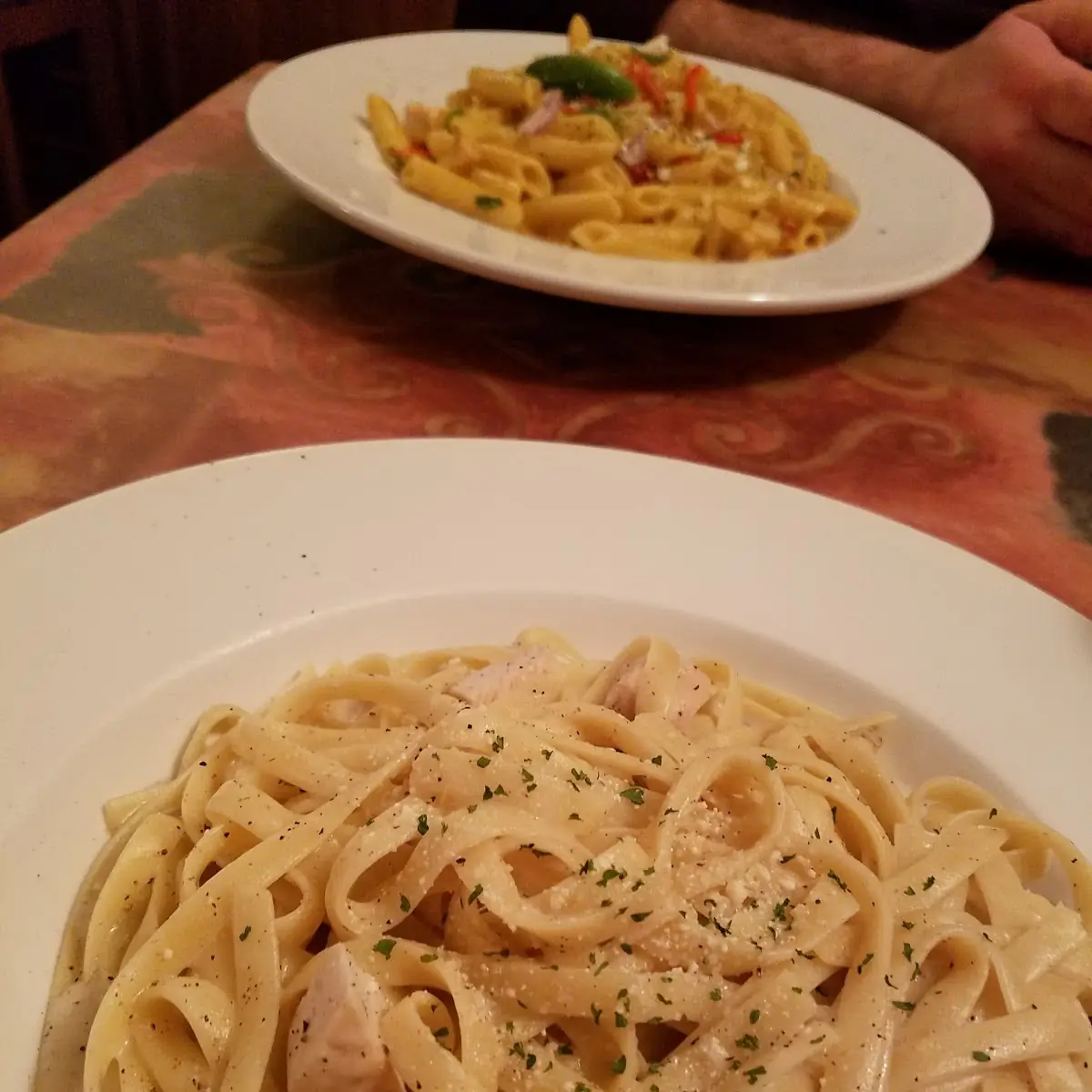 Fettuccine Chicken Alfredo, Paliotti's Italian Restaurant