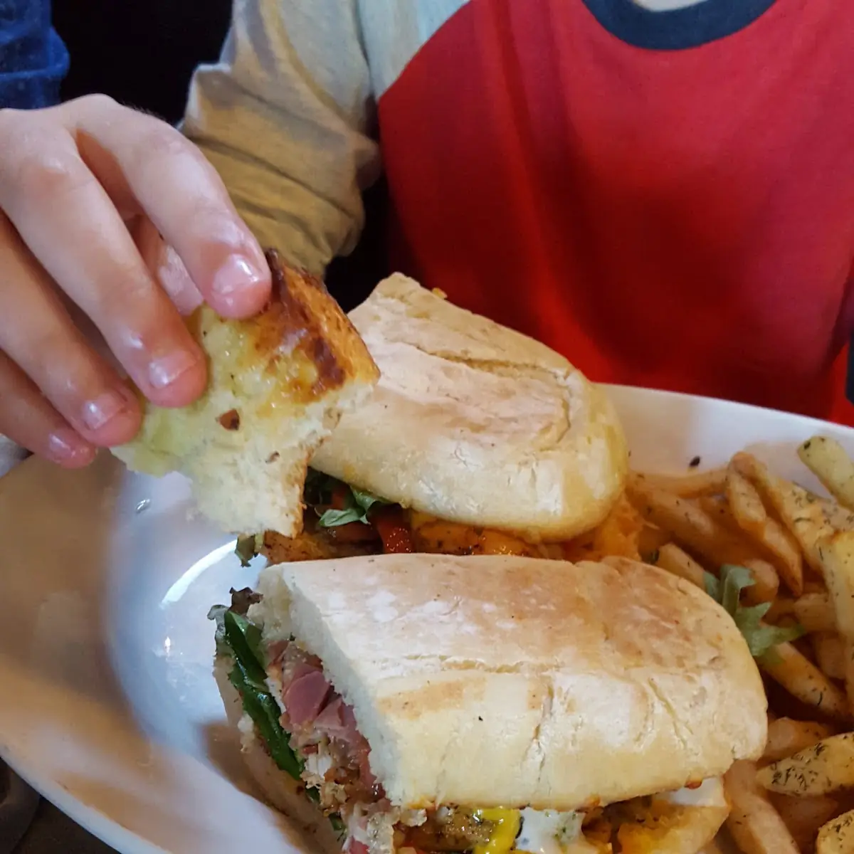 Italian Club Sandwich, Paliotti's Italian Restaurant