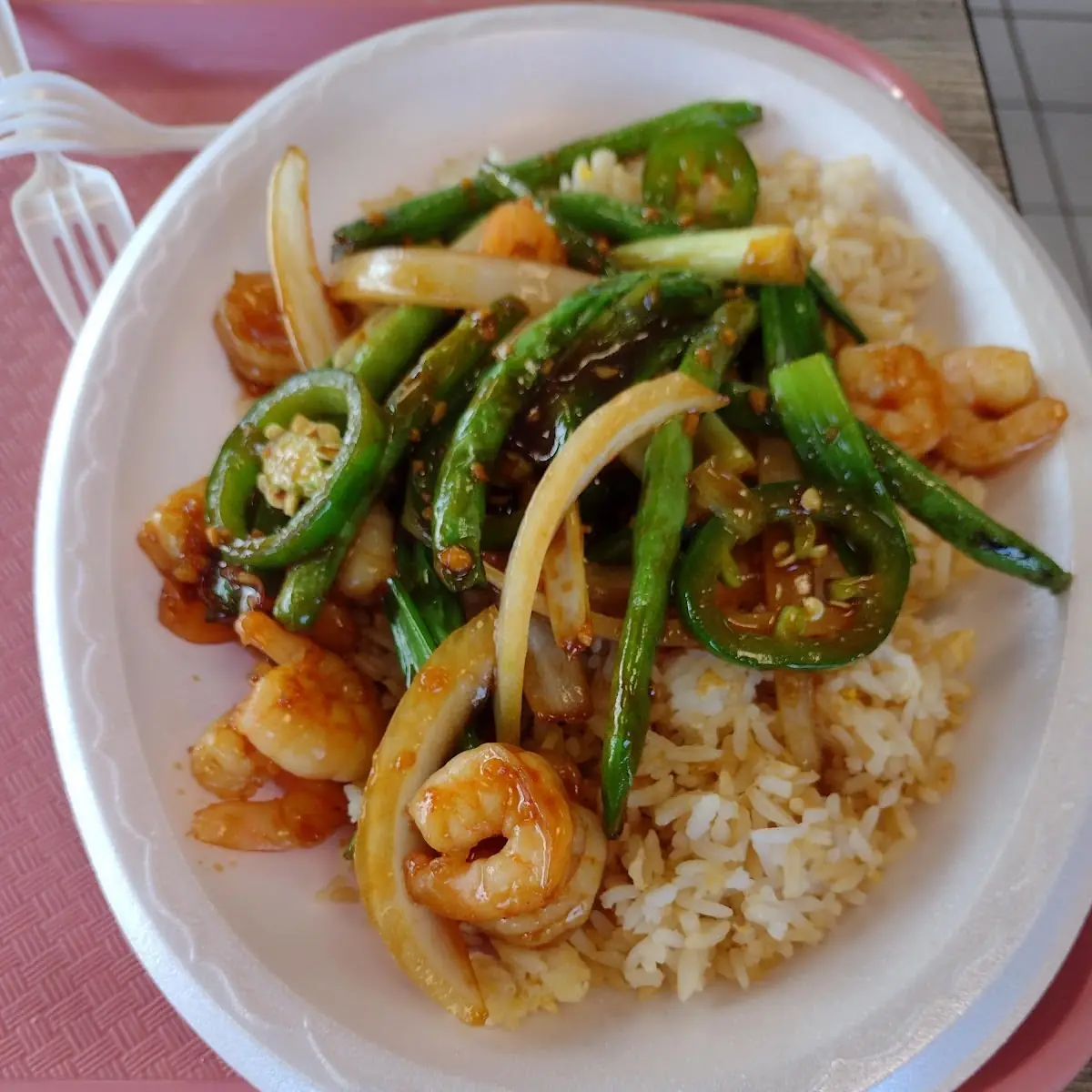 Shrimp with Garlic Sauce