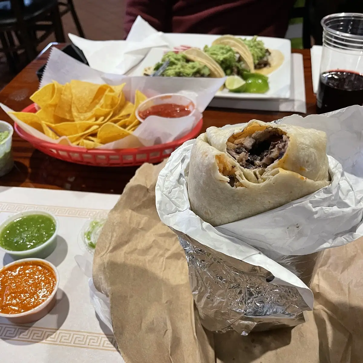 Carne Asada Burrito