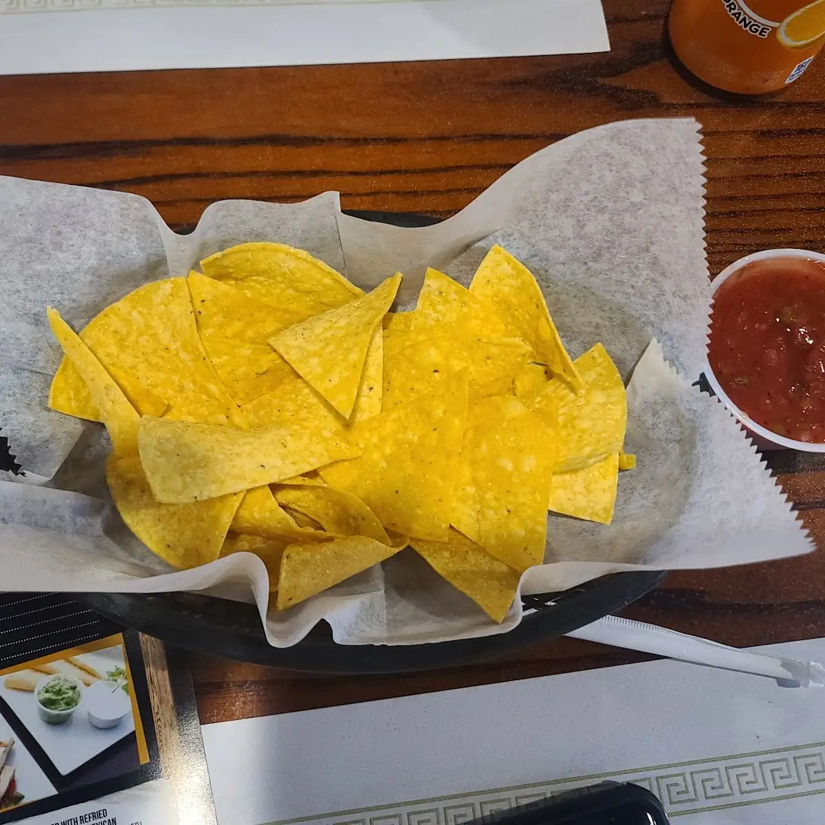 Chips and Salsa Verde