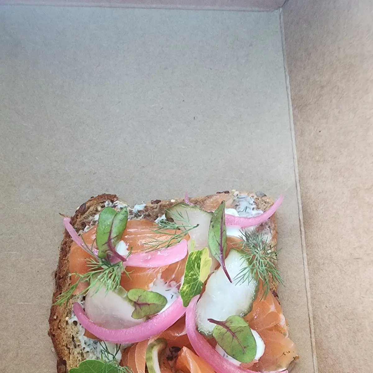 Smoked Salmon Toast