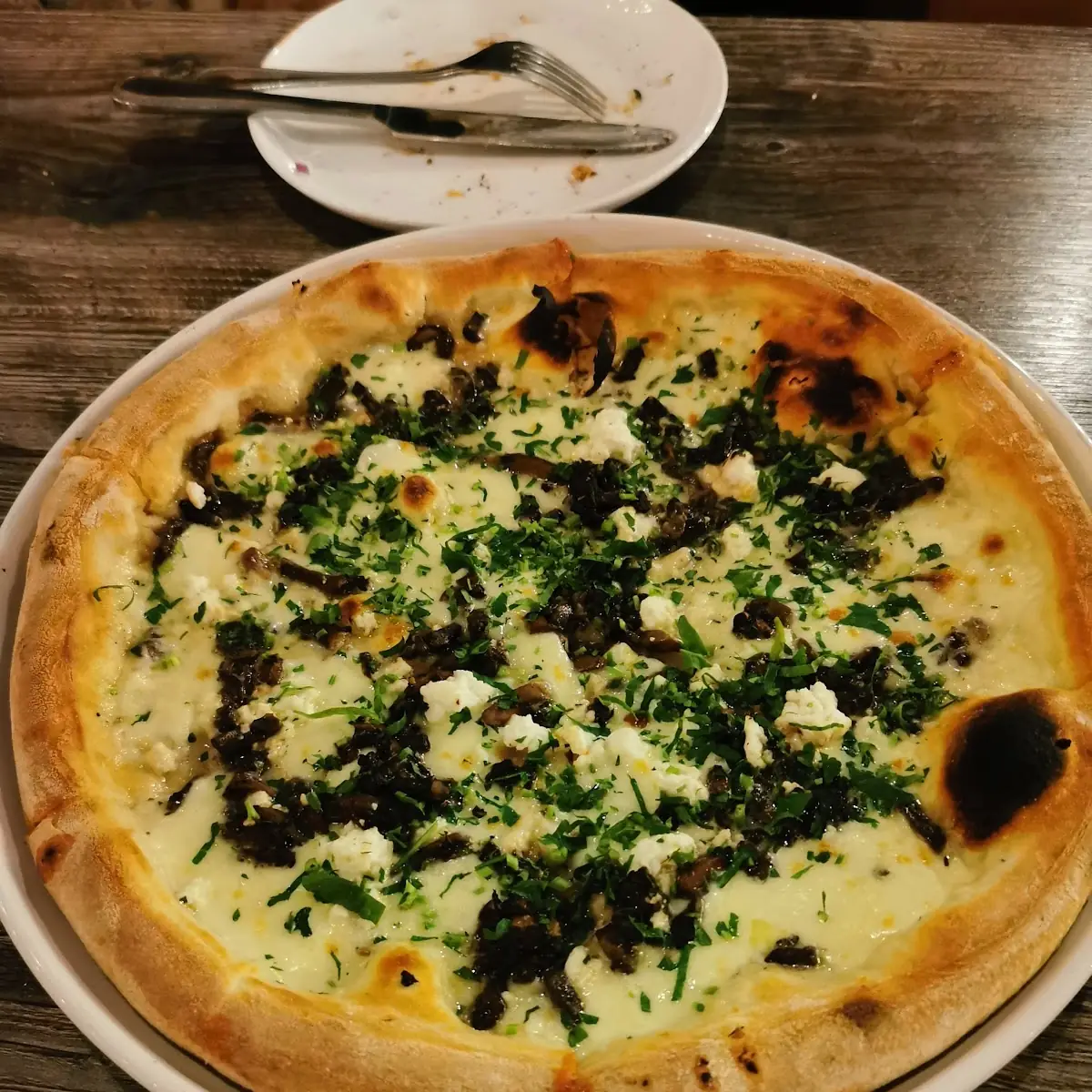 Wild Mushroom Pizza