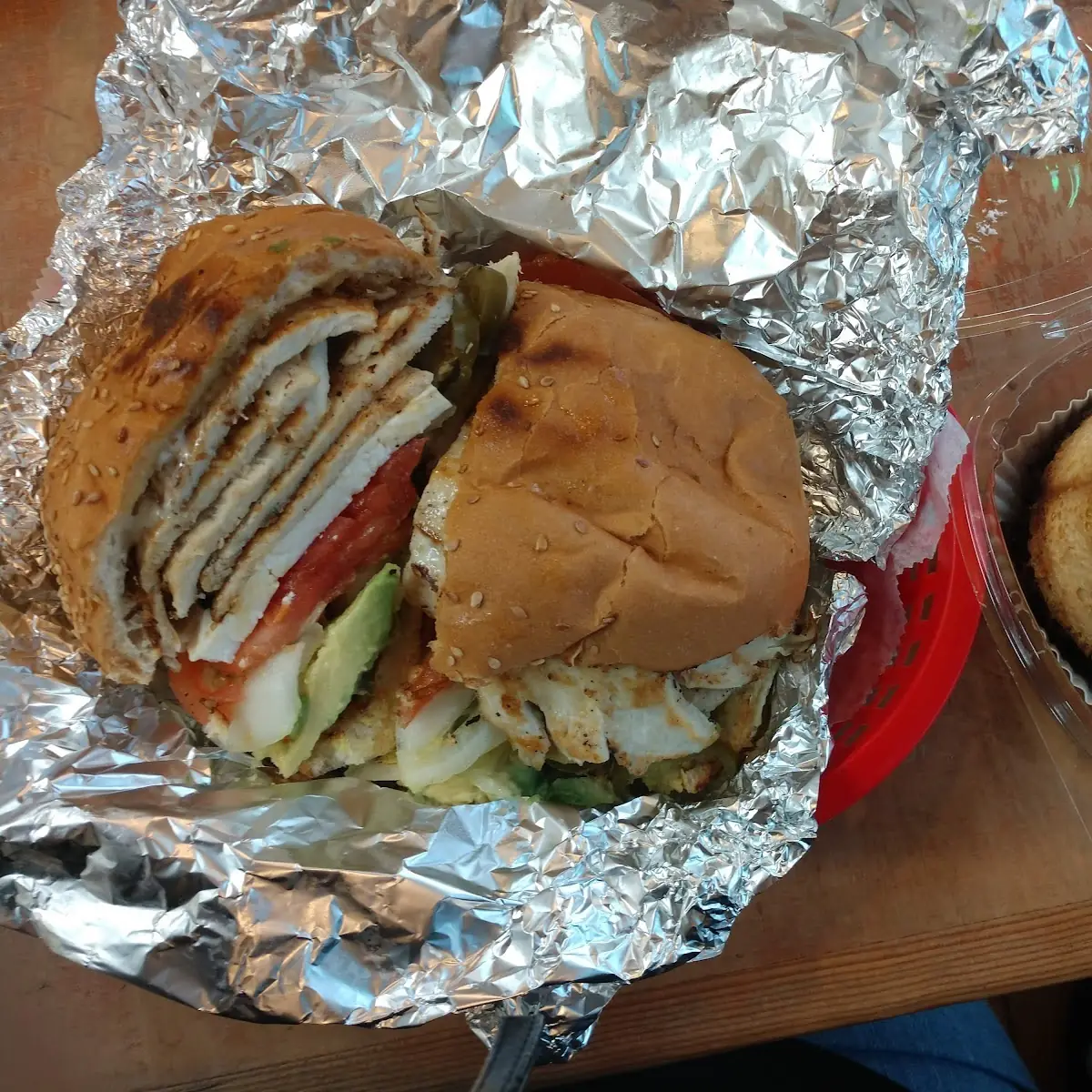 Chicken Torta and a Chocoflan