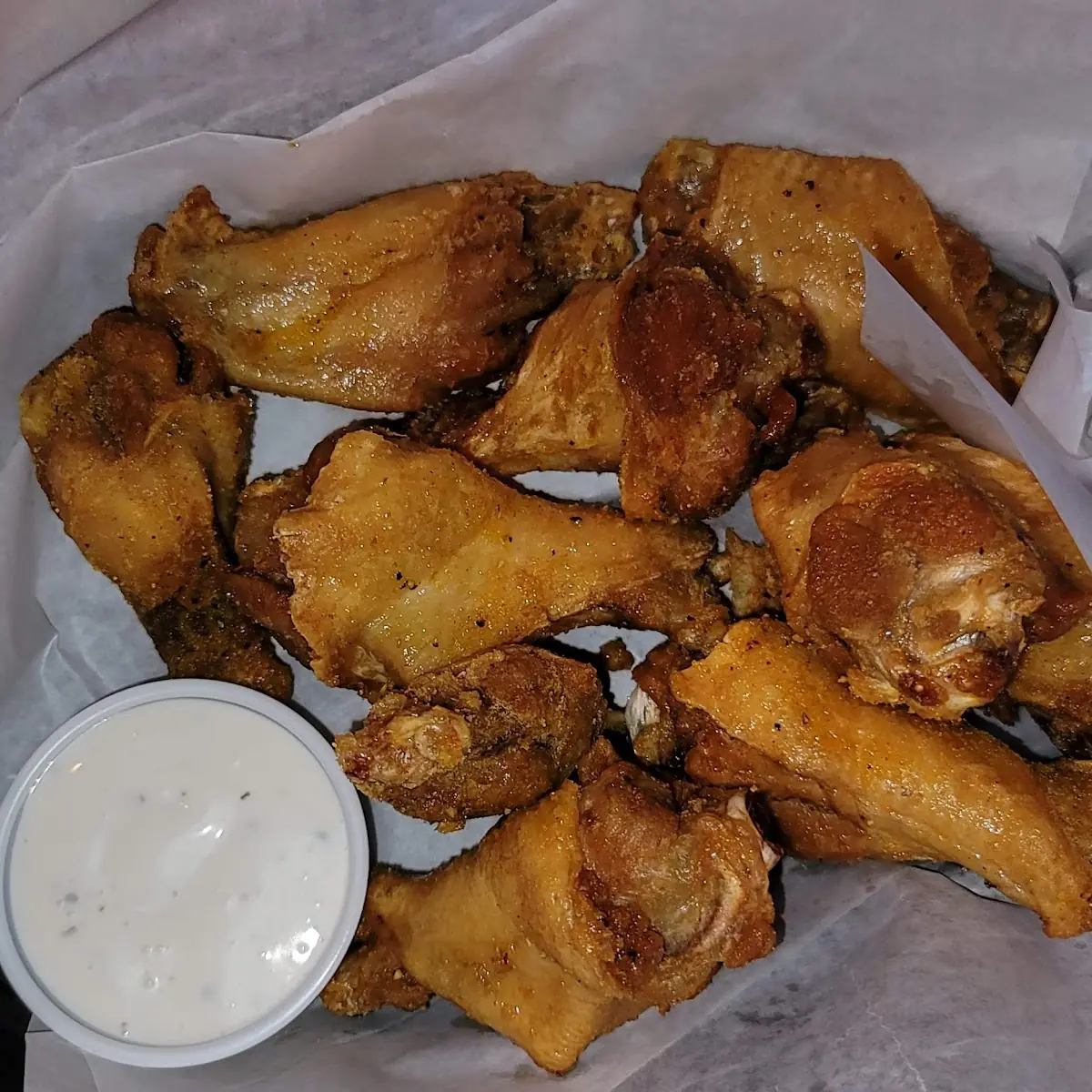 Garlic Parm Wings