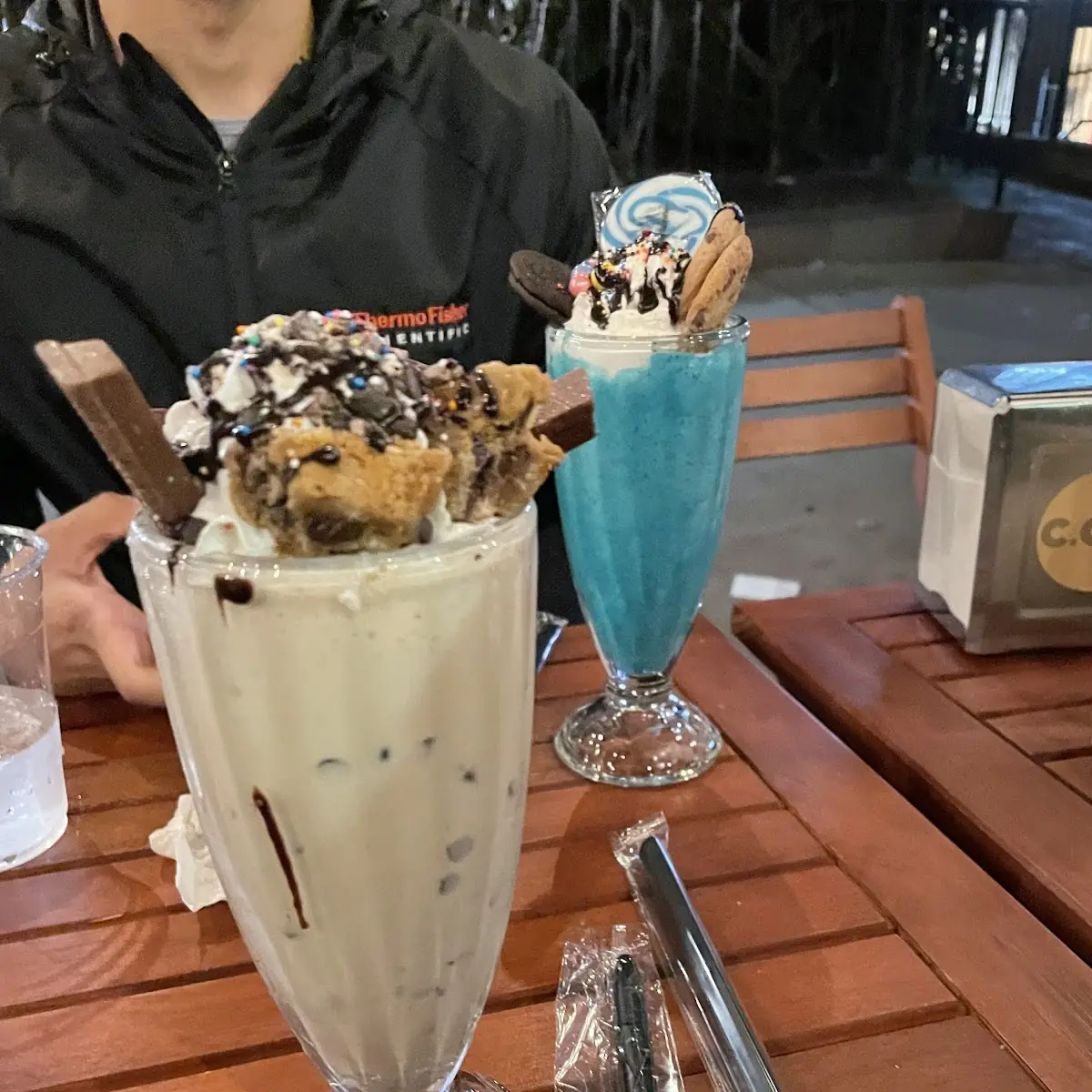 Oreo Cookie Cream Milkshake