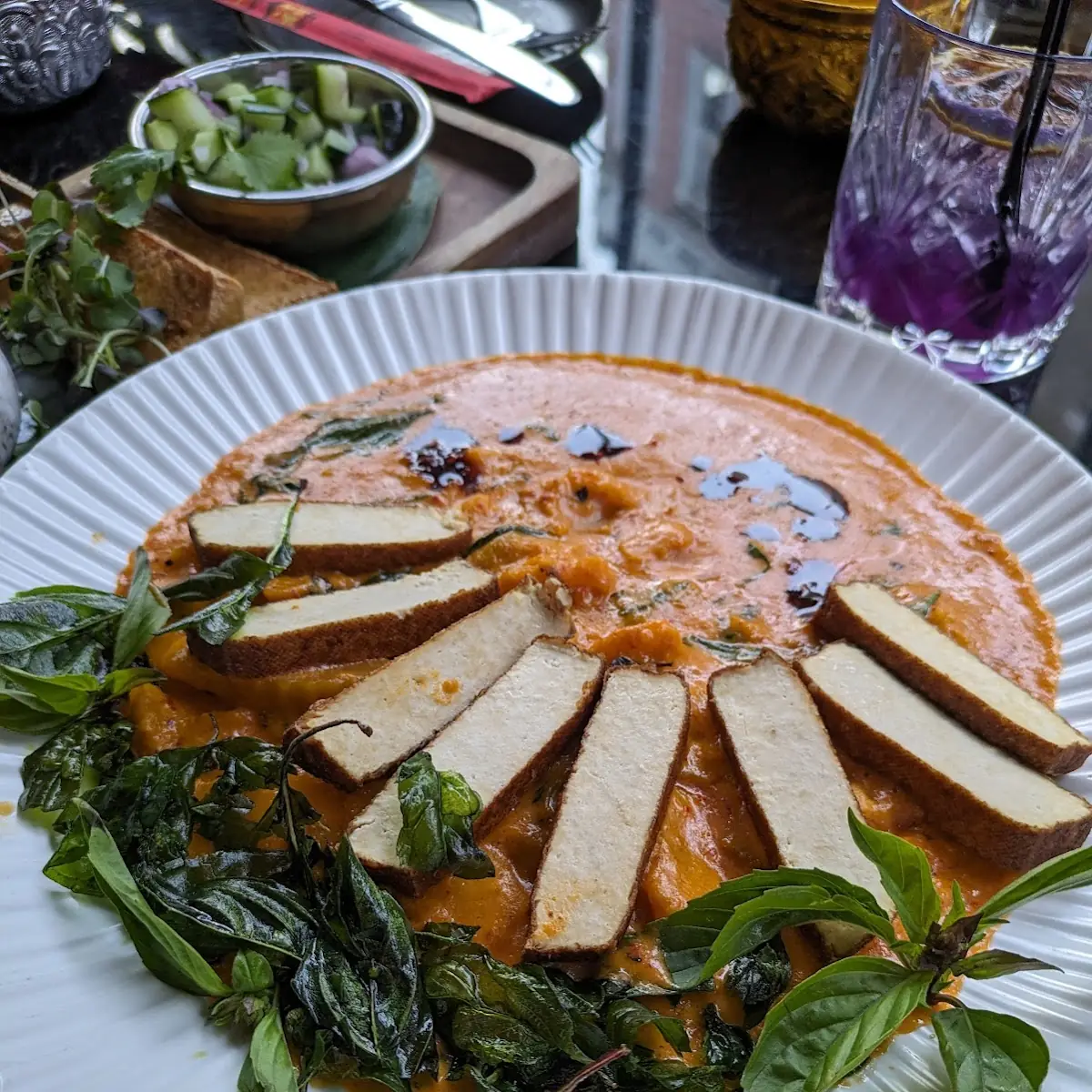 Pumpkin Curry Tofu