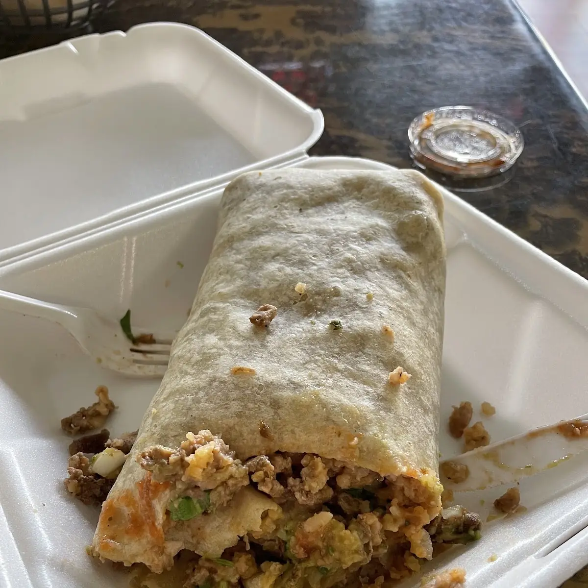 Shrimp Burrito
