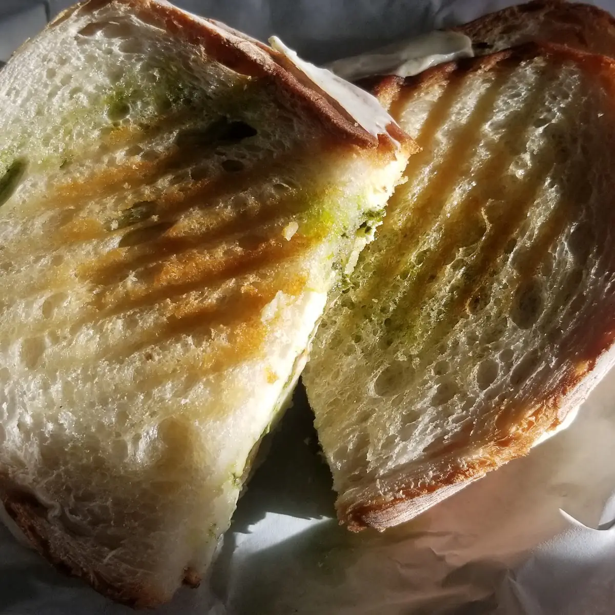 Caprese Panini on Sourdough