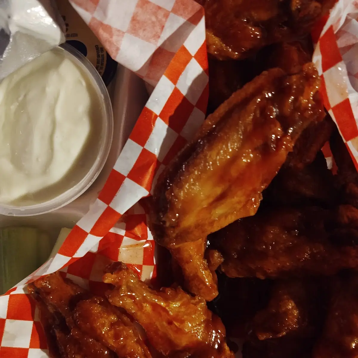 Grilled Raspberry Chicken Wings