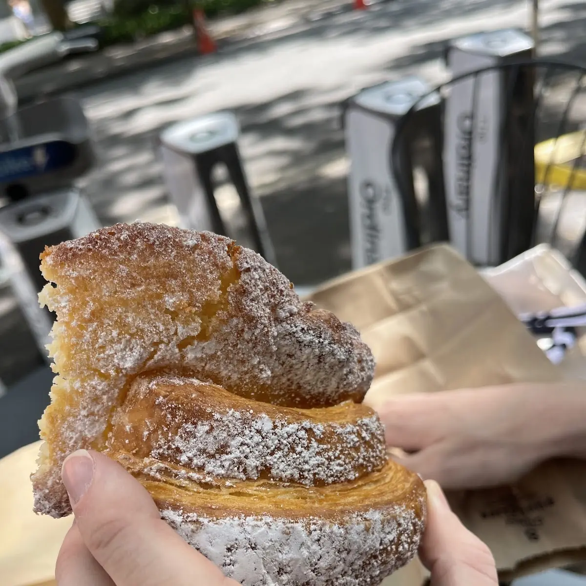Rolled Almond Croissant