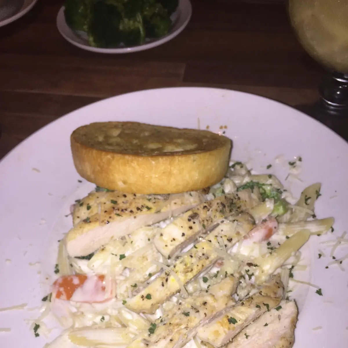 Grilled Chicken Alfredo
