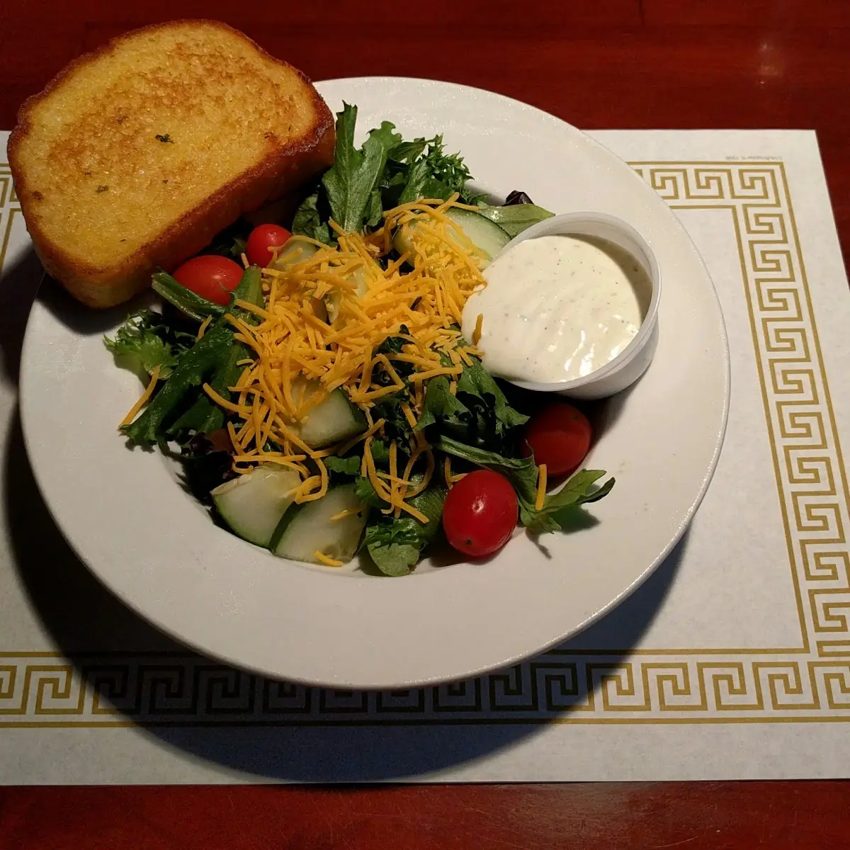 House Salad with Ranch Dressing