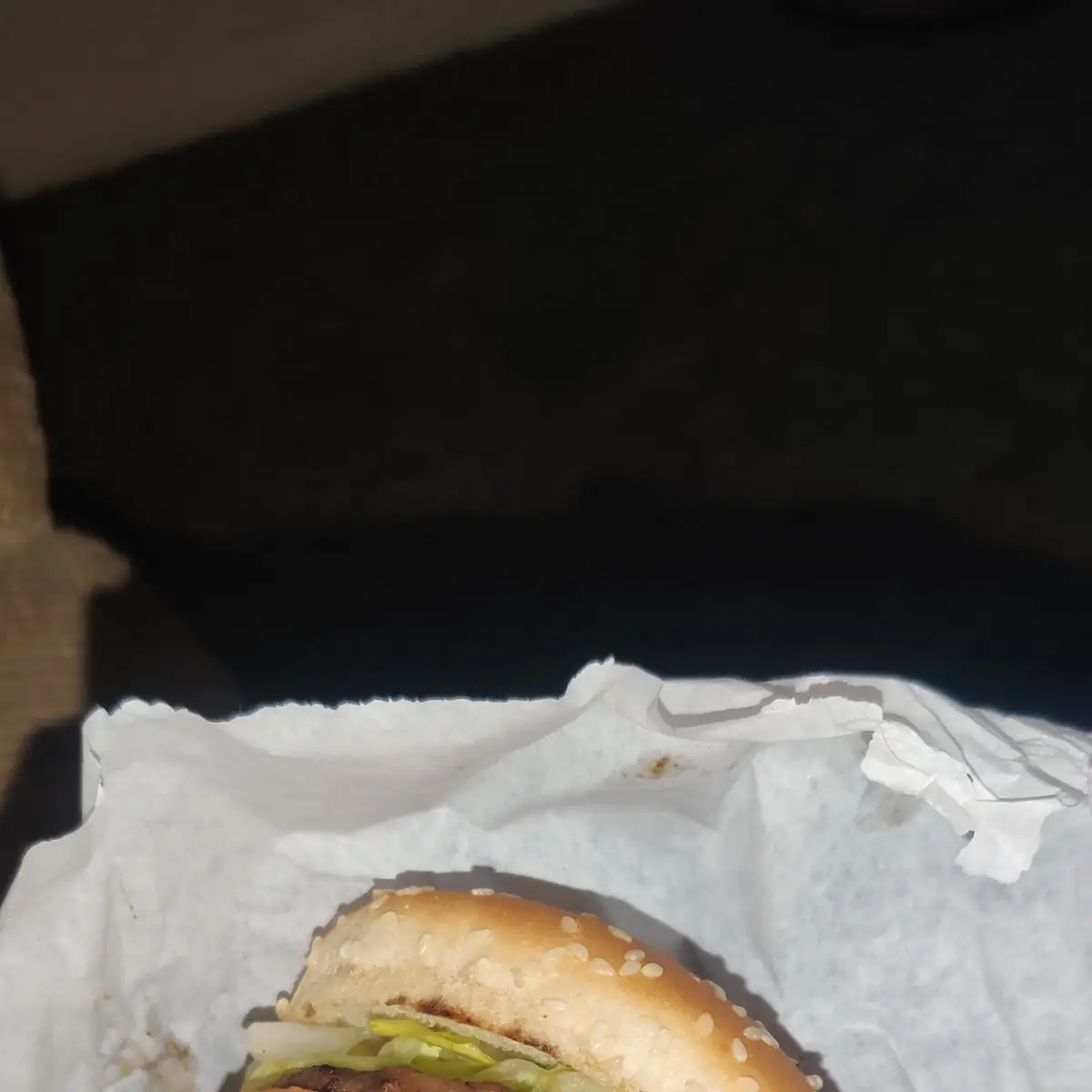 Double Charcoal Burger