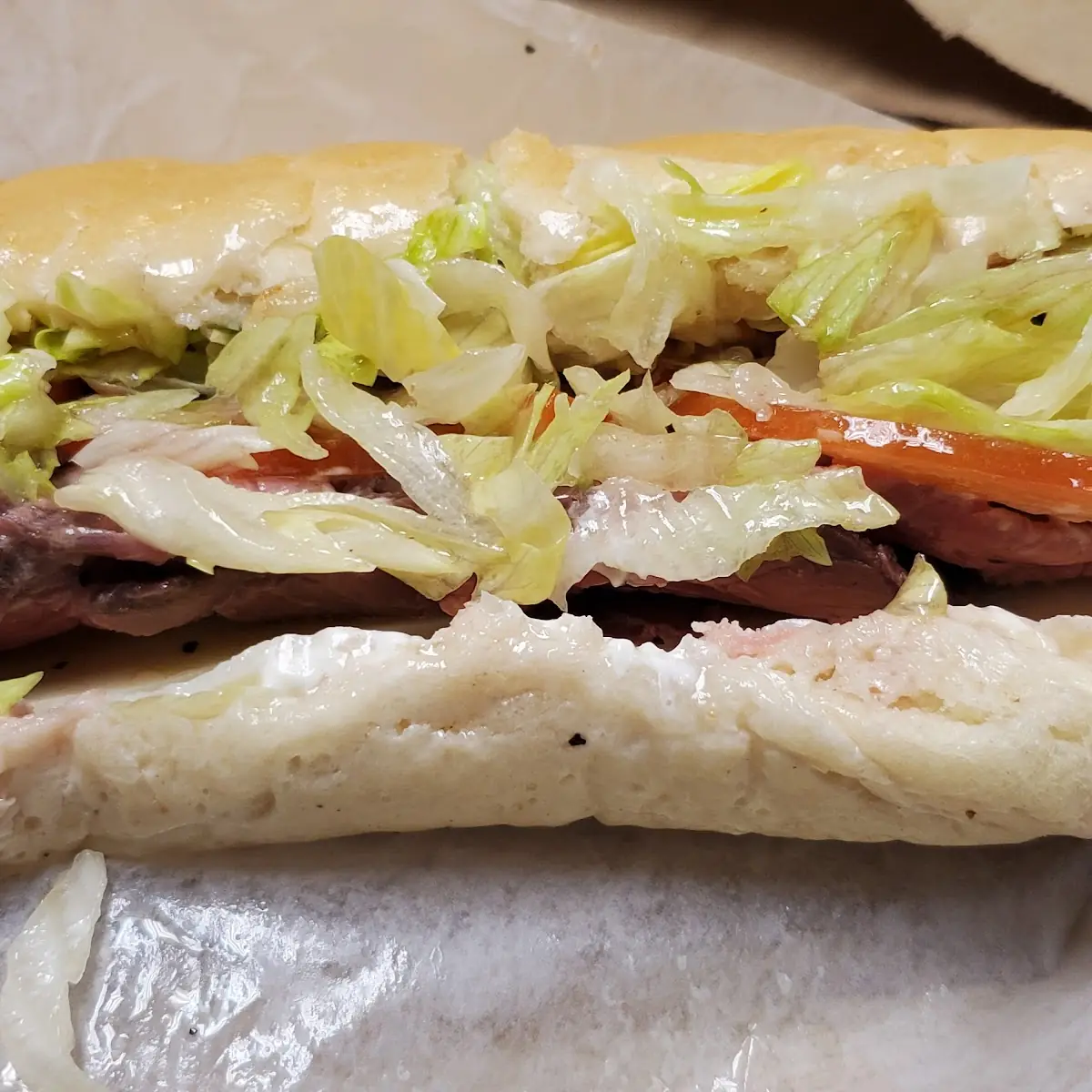 8 Roast Beef Sub