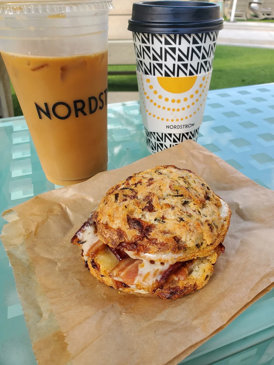 Smoked Bacon Egg and Cheese Biscuit