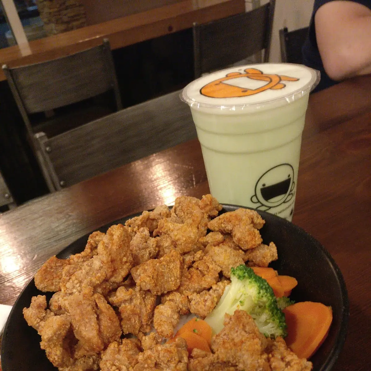 Popcorn Chicken Rice Bowl