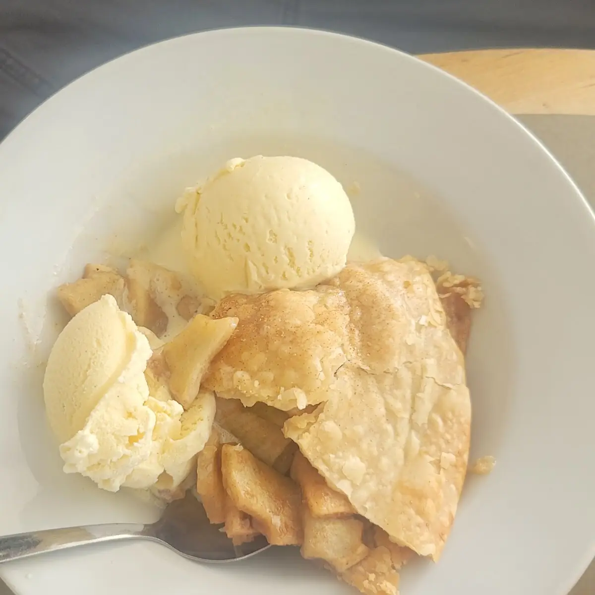 Apple Pie a La Mode