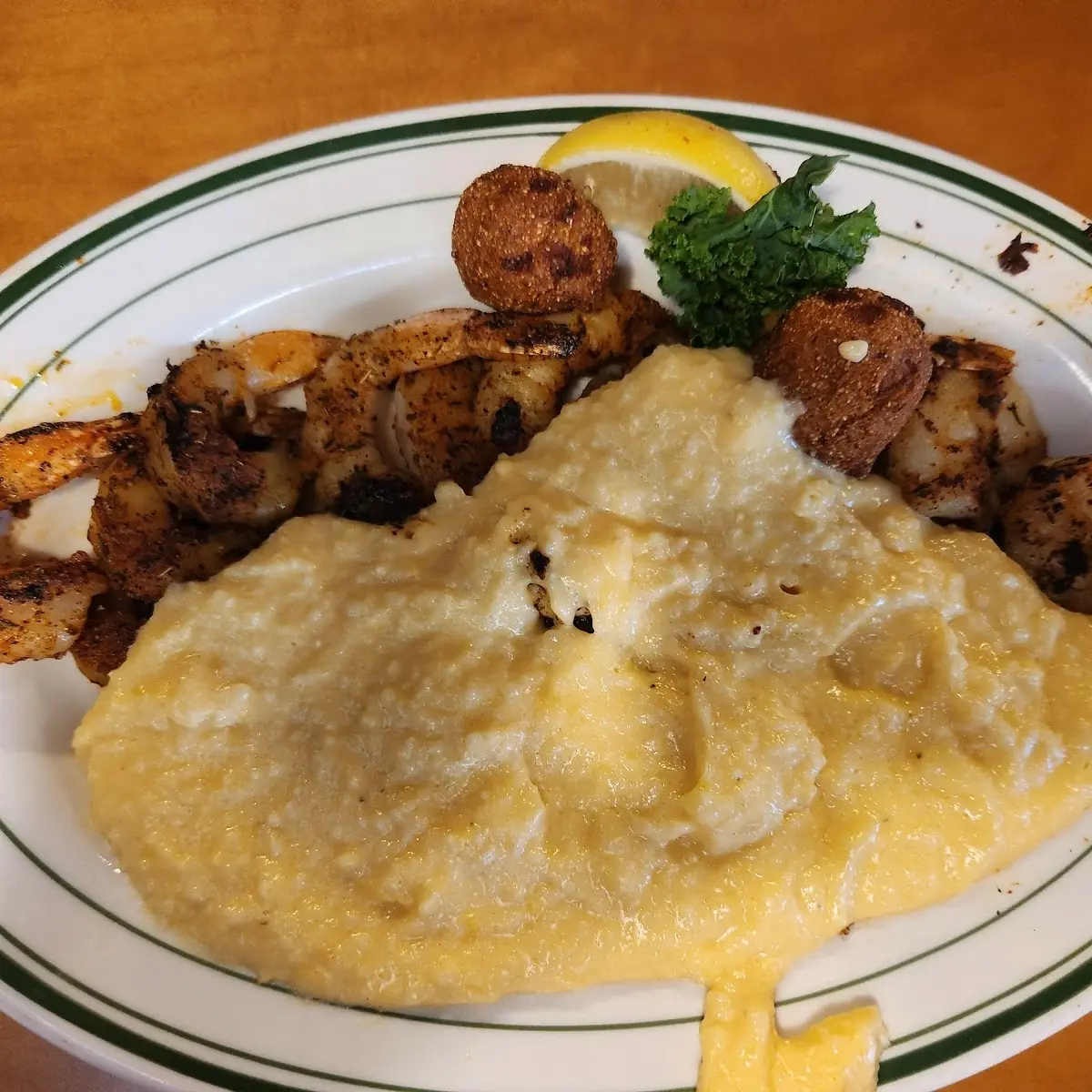 Fried Fish and Grits