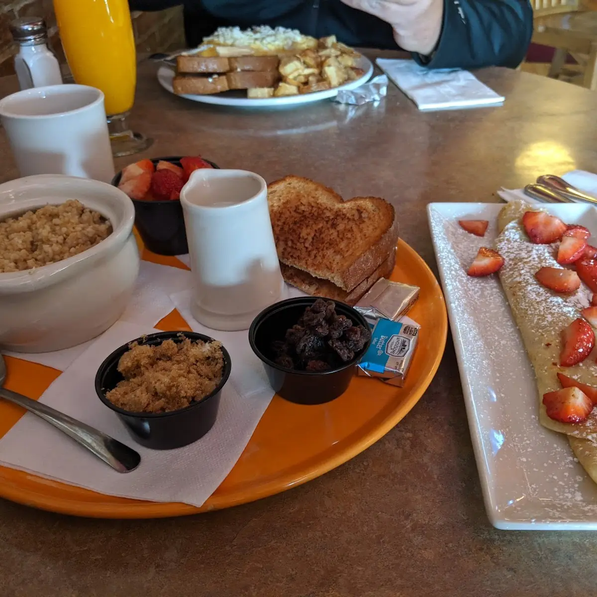 Peached EC on Toast
