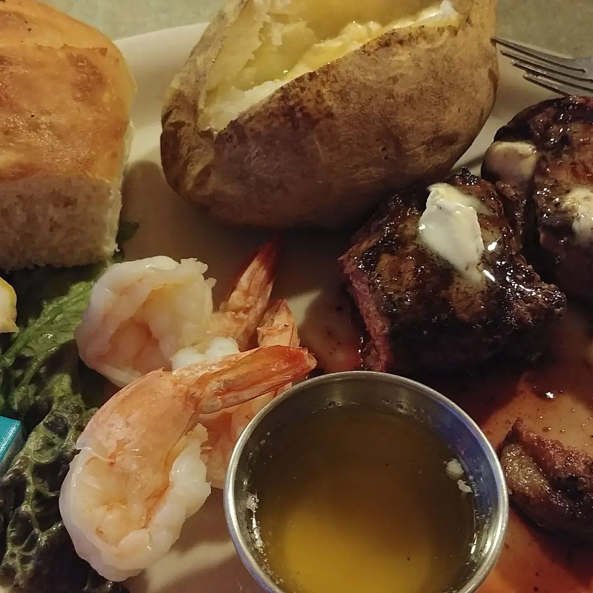 Steak and Shrimp